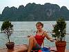 7-24 022 Lucy 'on deck' on our boat cruising HaLong Bay.jpg